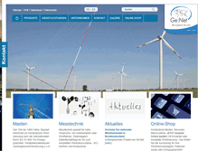 Tablet Screenshot of genetworld.com